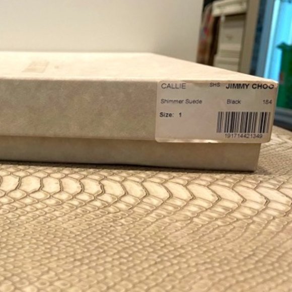 Jimmy Choo Sparkle Suede Callie Bag - Picture 6 of 9